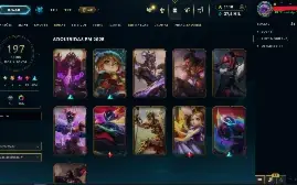 Conta League of Legends, Full champs, 1110 Rp, Esmeralda IV
