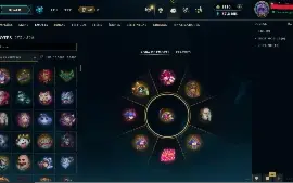 Conta League of Legends, Full champs, 1110 Rp, Esmeralda IV