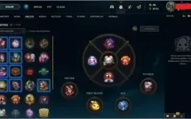 Conta Platina 4 Nivel 99, 67 Campeões