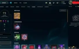 Conta Platina 4 Nivel 99, 67 Campeões