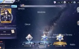 SAINT SEIYA AWAKENING -INICIANTES COM GEMAS AVANÇADAS