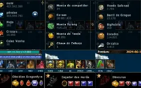 Conta seafight servidor 205 (PVP), bandeira Brasileira