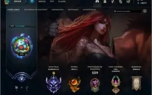 Conta League of Legends s3, Diamante 4 solo duo e Flex