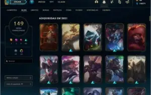 Conta League of Legends s3, Diamante 4 solo duo e Flex