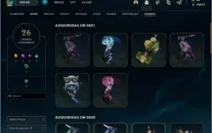 Conta League of Legends s3, Diamante 4 solo duo e Flex