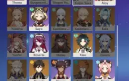 Conta Genshin AR46 com bastante conteúdo e 7 char 5 estrela.
