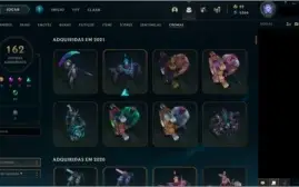 CONTA LOL 1130 SKINS COM PAX TF (PLAT 2 - MMR D2/D3)