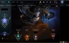 CONTA LOL 1130 SKINS COM PAX TF (PLAT 2 - MMR D2/D3)
