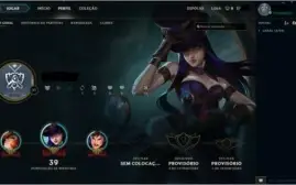 CONTA LOL NIVEL 30