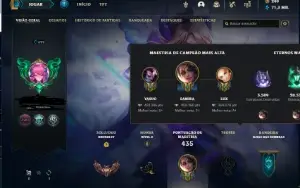 Conta do Lol de um Main Samira