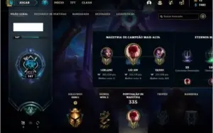 Conta ouro 1 com 86 champs e 71 skins ( MAIN MID )
