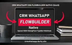 WHATICKET CRM con FlowBuilder (SaaS) + web site + user docum
