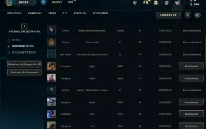 Conta Mestre com 26 Champs e 1 Skin ( 128 PDL )