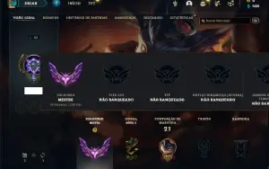 Conta Mestre com 26 Champs e 1 Skin ( 128 PDL )