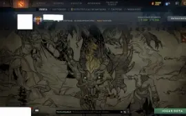 Conta imortal 7676 MMR - DotA 2