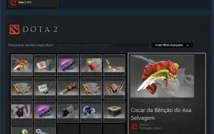 STEAM 8 ANOS, INATIVA DESDE 2015, R$9 DE INVENTÁRIO DOTA 2