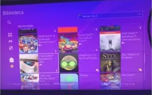 CONTA PS4 COM VÁRIOS JOGOS
