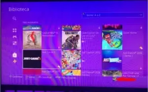 CONTA PS4 COM VÁRIOS JOGOS