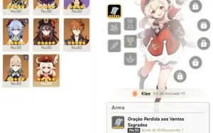 CONTA GENSHIN AR59 - 16 LENDÁRIOS - 6 ARMAS⭐ [SEM VINCULOS]