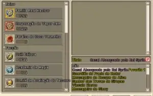 Conta Grand Fantasia - Ranger level 40 +16/+17
