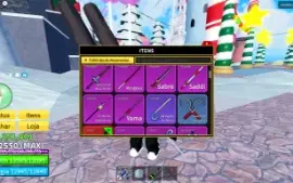 Conta de Blox fruit contas level 2550 [level maximo]