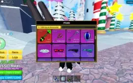 Conta de Blox fruit contas level 2550 [level maximo]