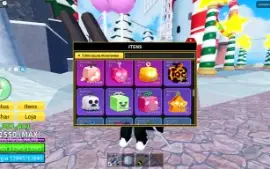 Conta de Blox fruit contas level 2550 [level maximo]