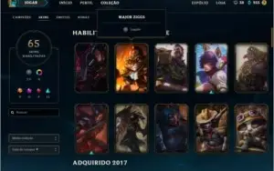 Conta League of Legends , Diamante 5 (solo/duo e flex)