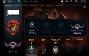 Conta com 427 skins + 44 Cromas