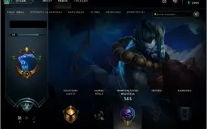 Contas league of legends com otimo mmr e varias skins