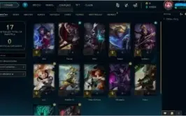 CONTA NV 20 EMAIL NÃO CONFIRMADO 1SKIN LENDARIA