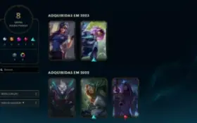 Conta smurf platina LoL