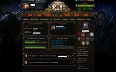 Conta Path of Exile de 11 anos
