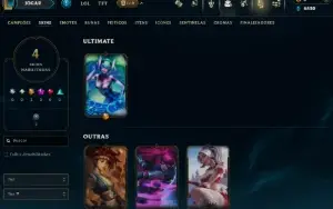 Lol Lvl 31, Bronze Ii, Skin Ultimate, Upada À Mão, 6K Ea