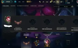 Lol Lvl 31, Bronze Ii, Skin Ultimate, Upada À Mão, 6K Ea