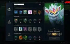 conta do lol todos campeao e 341 skin