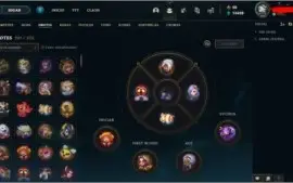 conta do lol todos campeao e 341 skin