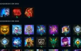 Conta de lol com varias maestrias querendo vender rapido