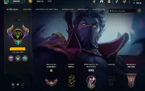 Conta de lol com varias maestrias querendo vender rapido