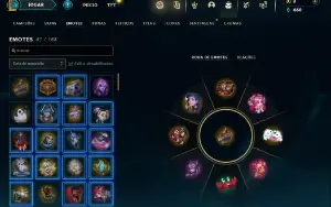 Conta Esmeralda 4 Solo duo com skin yasuo