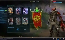 Conta Smite 365 skin + god pack