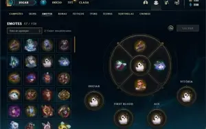 Conta prata 3 com 91 Champs e 49 Skins
