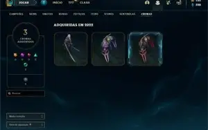 Conta prata 3 com 91 Champs e 49 Skins