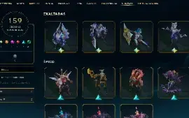 Conta LOL Nível 503 PREMIUM – Coleção Exclusiva com 477 Skin