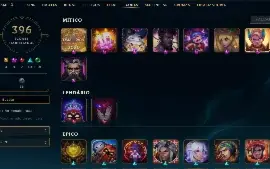 Conta LOL Nível 503 PREMIUM – Coleção Exclusiva com 477 Skin