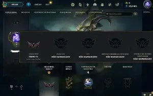 Conta Ferro 4 [0% Winrate] Email Nao Confirmado Afundada