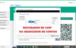 Maturador de Chip(WaHammer) Aquecedor de Contas - Lic. Anual