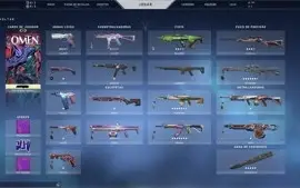 CONTA VALORANT - 500R$ GASTOS EM SKINS