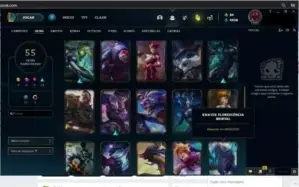 Conta lol platina1