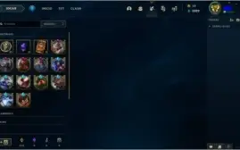 Conta Lol platina 3 - todos os personagens / 585 skins